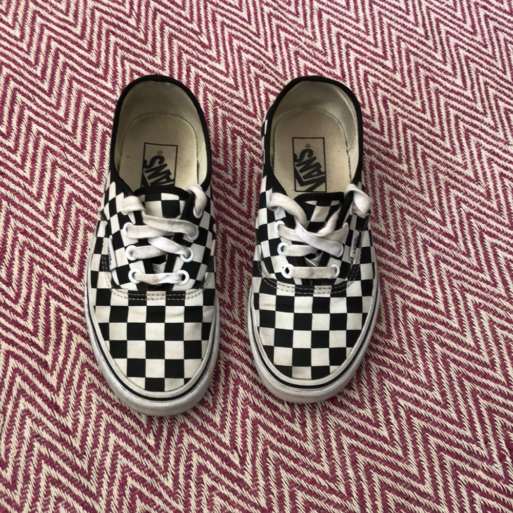Vans Checkerboard Authentic Black/White
